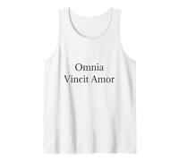 T-Shirt Omnia Vincit Amor - Love Conquers All Latin Débardeur