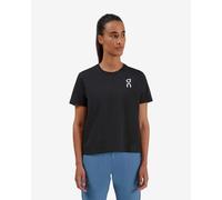 T-shirt On Graphic manche courte noir pur femme - XS