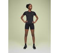 T-shirt On Performance manches courtes noir asphalte femme - S