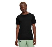 T-shirt - ON RUNNING - Ont Noir - 100% coton - Manches courtes - Col classique S