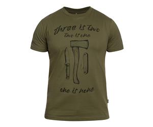 T-Shirt One Is None Helikon-Tex - Olive Green XXL