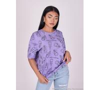 T-Shirt One Piece All Over Mauve XS