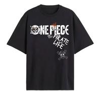 T-shirt One Piece Officiel - Design Pirate Life Logo L