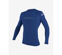 O'Neill Rash Guard Basic Skins Crew L/S à manches longues Bleu S