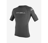 ONEILL WETSUITS Men's Basic Skins Short Sleeve Sun Shirt Débardeur Rashguard Homme, Graphite, S