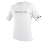 O´neill Wetsuits Basic Skins Rash Tee Short Sleeve Rash Guard Blanc 3XL Femme