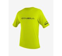 O´neill Wetsuits Basic Skins Rash Tee Short Sleeve Rash Guard Vert XS