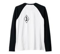 T-Shirt Onepercenter - 1% Sweat à Capuche - Un pour Cent de Motard Manche Raglan