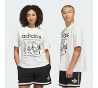 Adidas Originals Only The Best For The Athlete Graphic Short Sleeve T-shirt Blanc M