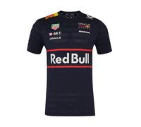 T-Shirt Oracle RB Racing Junior Teamline Set Up - Ciel Nocturne (FR/ES, Âge, 10 Ans, Taille Normale, Bleu)