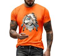 T-shirt Orange Day pour homme - Every Child Matters T-shirt pour soutenir et commémorer les enfants indigènes | Haut de solidarité avec différents motifs, Style_l07 Orange, S