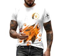 T-shirt Orange Day pour homme - Every Child Matters T-shirt pour soutenir et commémorer les enfants indigènes | Haut de solidarité avec différents motifs, Style_l04 Blanc, XS