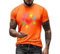T-shirt Orange Day pour homme - Every Child Matters T-shirt pour soutenir et commémorer les enfants indigènes | Haut de solidarité avec différents motifs, Style_l12 Orange, 4XL
