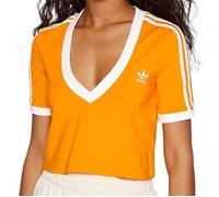 T-shirt Orange Femme Adidas Cropped 14 ans