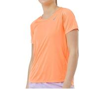 T-shirt Orange Fluo Femme Nike Race Top XL