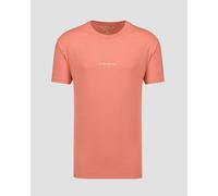T-shirt Orange Pour Hommes Quiksilver Peace Phase Ss Tee Eqyzt07586-mjr0