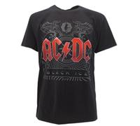 T-shirt original AC-DC Black Ice Noir - Noir - Large