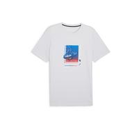 T-Shirt ORIGINAL BMW M Autografik Pour Hommes Taille M Blanc