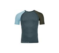 T-shirt ORTOVOX 120 COMP LIGHT SHORT SLEEVE M (dark arctic grey) homme S