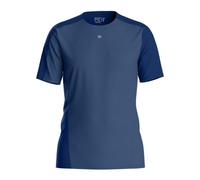 Ortovox – T-shirt randonnée 120 Cool Tec Fast Upward – laine mérinos – Homme S Blue Nunatak