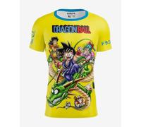 T-shirt Otso Dragon Ball manches courtes jaune bleu - S