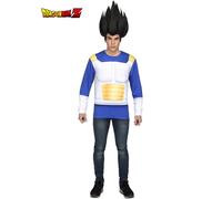 T-Shirt Ou Déguisement De Vegeta De Dragon Ball Pour Homme (Taille M) Multicolore