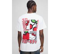T-shirt oversize à imprimé Hello Kitty homme - blanc - S, blanc