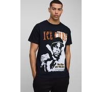T-shirt oversize à imprimé Ice Cube homme - noir - XS, noir