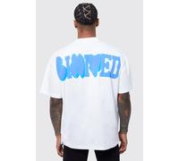 T-shirt oversize à imprimé - Limited Edition homme - ecru - S, ecru
