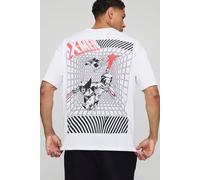 T-shirt oversize à imprimé Marvel X-Men homme - blanc - XS, blanc