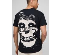 T-shirt oversize à imprimé Misfits homme - noir - XS, noir