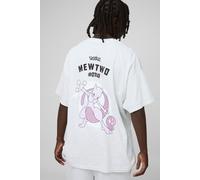 T-shirt oversize à imprimé Pokémon homme - gris - M, gris