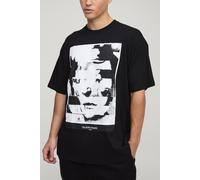 T-shirt oversize à imprimé Talking Heads homme - noir - XS, noir