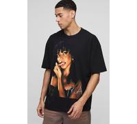 T-shirt oversize à imprimé Tyla homme - noir - S, noir