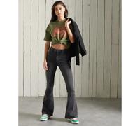 Superdry Workwear Graphic Oversized Short Sleeve T-shirt Vert XS Femme