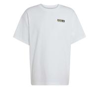 T-shirt oversize adidas Originals Mart Poster Graphic Blanc M