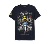 T-shirt oversize Assassination Classroom - Saison 2 Poster, Noir,