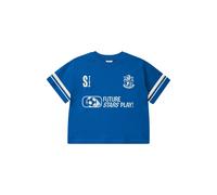 T-shirt oversize avec imprimÃ© devant et manches amples enfant s.Oliver Bleu 2/3 ans