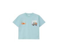 T-shirt oversize avec imprimÃ© Foam et manches larges enfant s.Oliver Turquoise 6/7 ans