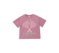 T-shirt oversize avec imprimÃ© mousse et effet usÃ© fille s.Oliver Rose 10 ans
