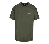 Urban Classics T‑Shirt – kaki/blanc – Taille M