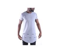 T-shirt oversize dÃ©chirÃ© Project X Paris Gris S
