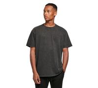 T-shirt oversize dÃ©lavÃ© Build Your Brand Acid Gris 2XL