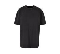 T-shirt oversize dÃ©lavÃ© femme Build Your Brand Noir L