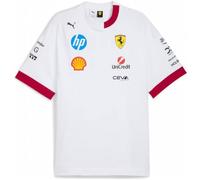 T-shirt oversize des pilotes Scuderia Ferrari - Blanc - Édition spéciale Grand Prix de Miami XXL