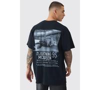 T-shirt oversize Disney à imprimé Cars homme - noir - XS, noir