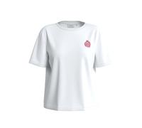 T-shirt oversize en jersey Ã imprimÃ© femme COMMA Blanc L