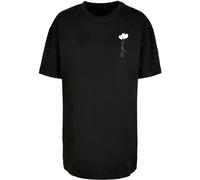 T-shirt oversize femme Merchcode Love In The Air Boyfriend Noir 3XL