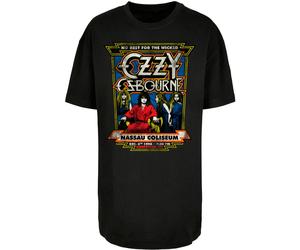 T-shirt oversize femme Merchcode Osbourne - No Rest For The Wicked Noir XS