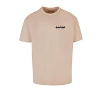 T-shirt oversize femme Merchcode Unfollow front X Beige M